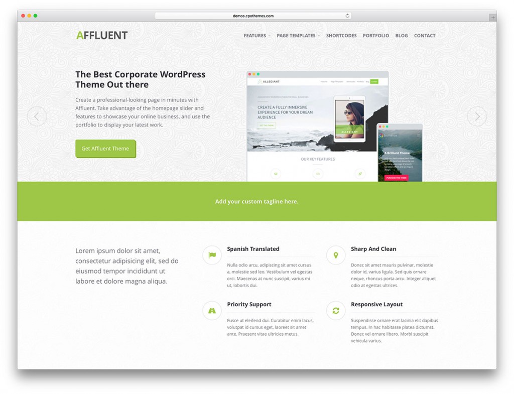affluent-light-wordpress-website-theme